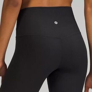Lululemon Align Ribbed Leggings Black